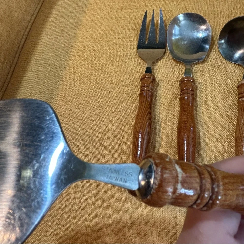 Vintage serving utensils